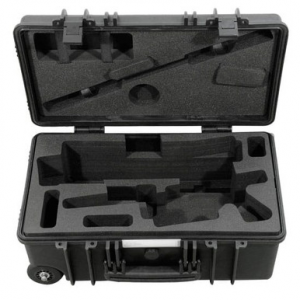 Accuracy International AI AX .338 Short Barrel Transit Suitcase 26463 in Black