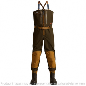 Sitka Gear Delta Zip Wader Earth Extra Large 12 Boot Damaged Packaging 50260-EA-XL-12 DP0025, 12 XL