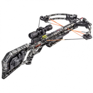Wicked Ridge Crossbows Wicked Ridge Invader 400 Crossbow w/ACUdraw, 50 Pro-View Scope, Peak Camo WR20005-9521