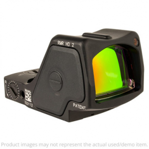 Trijicon RMR HD Type 3 3.25/55 MOA Red Adj LED Reflex Sight RMHD2-C-3200002 - Light Scratches UA5480