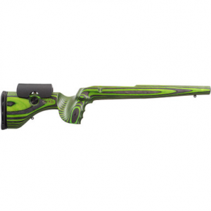 GRS Riflestocks GRS Hunter Light Howa LA LH with RH Inlet Black/Green 105338