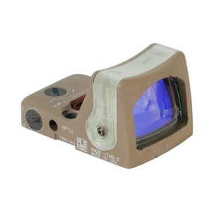 Trijicon RMR Dual Illum 12.9 MOA green triangle FDE - UA1332
