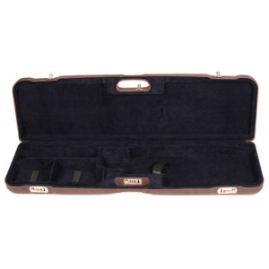 Negrini One Shotgun 36" Case Brown Leather/Bordeaux 1657PL