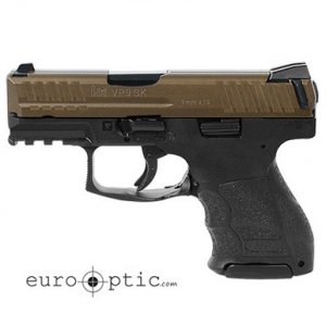 Heckler & Koch HK VP9SK Subcompact 9mm Midnight Bronze Handgun (2) 10rd Magazines 81000145
