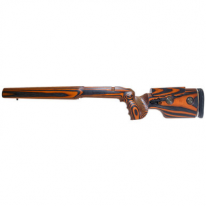GRS Riflestocks GRS Hybrid, Blanks LH, Orangle/Black 104968 in Orange/black