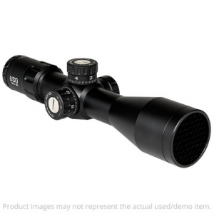 US Optics 3-12x42mm 30mm tube; Non-Lit FFP MHR Reticle; Elevation and Windage Zeroing Knob with 1/10 MIL Adjustments TS-12X-MHR Excellent