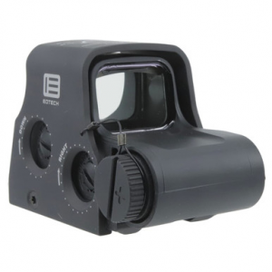 EOTech Single CR123 battery; 2-dot reticle with .300 Blackout ballistics on hood XPS2-300-Light Mount Marks UA3040