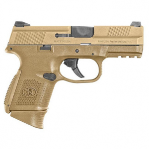 FN America FNS-9C 9mm 3.6: Barrel 10+1 Flat Dark Earth 66-100113