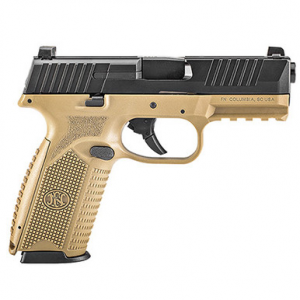 FN America FN 509 NMS FDE/BLK DS 9mm 17rd 66-100357