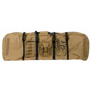 Air Armor Tech Inflatable Large Gun Case Coyote w/OD Green Web AAT-LGC-A-C52-WR001-CYOD in Coyote With Od Green
