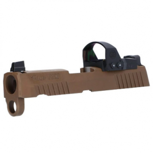 Sig Sauer P320 PRO 9mm 3.6" Bbl Coyote Brown Slide Assembly w/XRAY3 Suppressor Sights & ROMEO1PRO 8900276