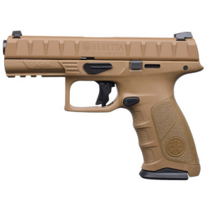 Beretta APX Full Size FDE 9mm Striker-Fired 17rd Pistol JAXF92105