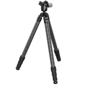 Leofoto SA-X SA-324CLX Long Tripod w/Rosette, 3/8" Mounting Stud & MG-40X Lever-Release Rapid Lock Ball Head SA-324CLX-MG-40X-ARCA