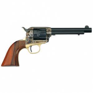 Uberti 1873 Stallion Brass NM .22 LR 5.5" Bbl C/H Frame Brass B/S & TG 6rd Revolver 343090