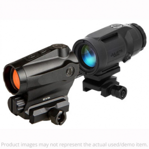 Sig Sauer ROMEO5XDR Gen II 1x20mm Compact Red Dot Sight w/JULIET5-MICRO 5x24mm Micro Magnifier SORJ5X201 - Light Mount Marks/Wear UA7099