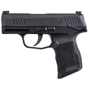 Sig Sauer P365 9mm Manual Safety Pistol w/ (2) 10rd Steel Mags & X-Ray 3 Sights 365-9-BXR3-MS