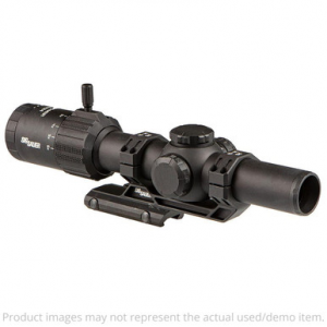 Sig Sauer Tango MSR 1-6x24mm Illuminated MSR-BDC6 SFP Black Riflescope w/Alpha-MSR Cantilevered Black Mount SOT61000 UA5018