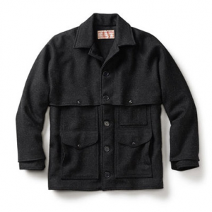 Filson Xlong Double Mackinaw Cruiser Charcoal 40 10042 Jacket