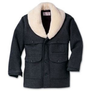 Filson Wool Packer Coat Charcoal 44 10040 Jacket in Gray