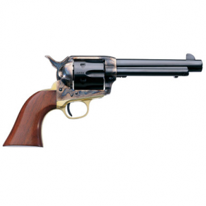 Uberti 1873 Cattleman II Brass .44-40 Win 5.5" Bbl Ret Firing Pin C/H Frame Brass B/S & T/G 6rd Revolver 356310