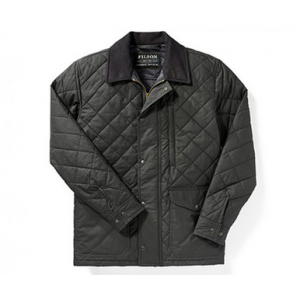 Filson Quilted Mile Marker NavyGrey XL FCO-014378 FIL-10773-NavyGrey-XL|FIL-10773-NavyGrey-XL Jacket
