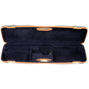 Negrini One Shotgun 33.7" Sporter Case Blue/Blue/Leather 1654LX/5166