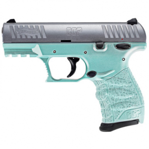Walther Arms CCP M2 9mm 3.54" Bbl Angel Blue/SS Pistol w/(2) 8rd Mags 5080512