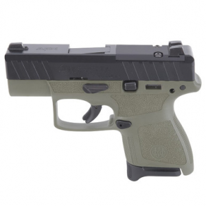 Beretta APX A1 Carry RDO 9mm 3.07" Bbl Semi-Auto OD Green Pistol w/(1)8rd Extended & (1) 6rd Mag JAXN927A1