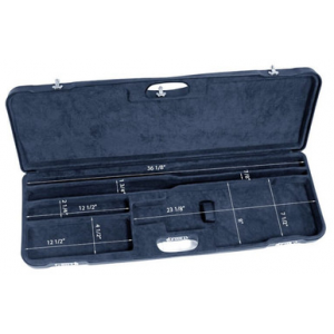 Negrini One Shotgun Two Barrels 36.5" Case Blue/Blue 1653LR/5038