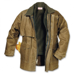 Filson XL Tan Tin Cloth Packer Coat 10001 Jacket