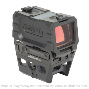 Holosun AEMS Green Multi-Reticle 2 MOA Circle-Dot Micro Reflex Sight w/Solar Failsafe & Shake Awake AEMS-221301 Excellent Condition UA5357