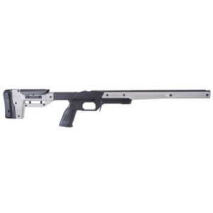 MDT Oryx Sportsman Savage SA LH Grey Chassis 109690-GRY in Gray