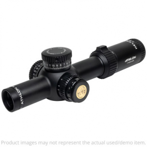 Athlon Helos BTR 1-4.5x24mm Exposed Turrets Zero Stop ATSR3 SFP IR MOA Riflescope 214101 LIGHT RING MARKS, OTHERWISE EXCELLENT UA6643