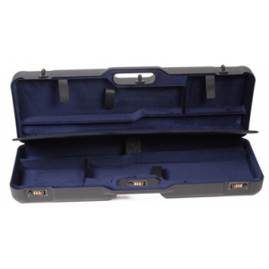 Negrini Two Gun 30.5" Case Black/Red 1670L/4768 in Black Exterior; Red Interior