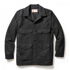 Filson Mackinaw Crusier X- Long (Ak Fit) Charcoal M-LONG FCO-010515 FIL-10044-Charcoal-M-LONG Jacket, M