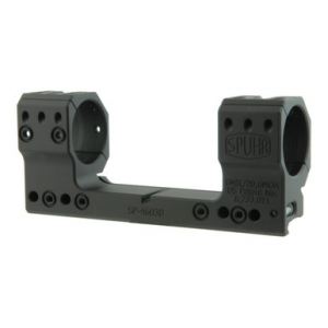Spuhr Unimount 34mm 6 MIL/20.6 MOA 1.5" Picatinny Scope Mount for Scopes w/Extended Erector Housings SP-4603B - Demo UA2851