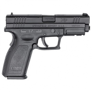 Springfield Armory XD .40 S&W Service 4" Black (W/2 Magazines) Pistol XD9102HC