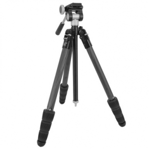 Vortex Summit Carbon II Tripod Kit w/QR Plate, Rubber Packing Strap, Counterweight Hook, and (1) Hex Wrench TR-SMC Like New UA2298