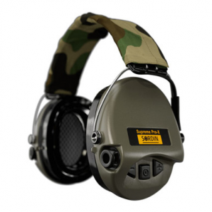 Sordin Supreme Pro-X LED Green GEL Headband 202299003