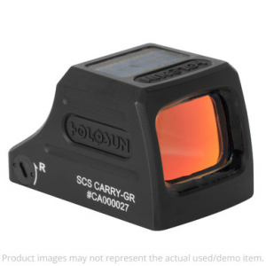 Holosun SCS-Carry-GR Multi-Reticle 32MOA Green Circle & 2MOA Dot "K" Compact Pistol Cut Solar-Charging Reflex Sight SCS-Carry-GR - Missing