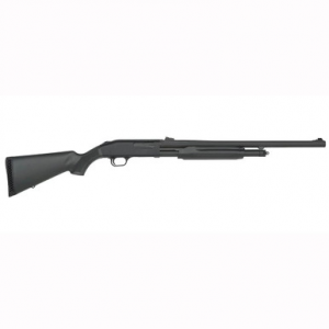 Mossberg 500 Slugster 12ga 24" 1:36" Bbl Black 5+1 Shotgun w/Adj Rifle Sights 56424