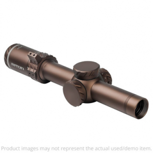 Riton Optics 3X Tactix FDE 1-8x24mm SFP MOA Riflescope 3T18ASIFDE23 - Like New - Broken Flip Cap UA6070