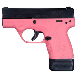 Beretta BU-9 Nano Rosa 9mm Single 6+8rd Mag Pistol JMN9S65