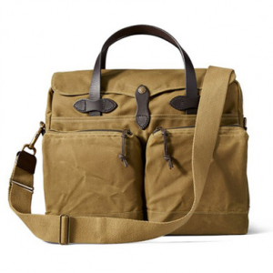 Filson 24 Hour Tin Briefcase DarkTan FCO021303 FIL70140-DarkTan in Dark Tan