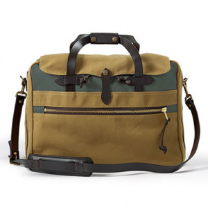Filson Large Carry-on Bag - Tan & Green in Otter Green/Tan