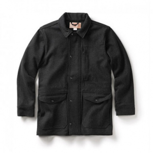 Filson Wool Mile Market Jacket Xlong Charcoal LG 10229 in Gray, L