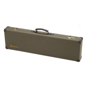 Beretta Over/Under & (2) Barrel Hard Green Canvas Shotgun Case SVPD208