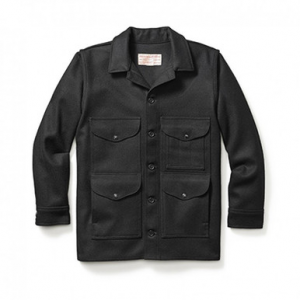 Filson Mackinaw Crusier (Ak Fit) Black XS FCO-010193 FIL-10043-Black-XS Jacket
