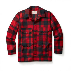 Filson Mackinaw Crusier (Ak Fit) RedBlack XL FCO-018879 FIL-10043-RedBlack-XL Jacket in Red/black