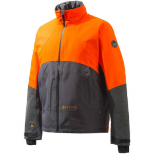 Beretta Breakaway GTX Jacket Charcoal/Blaze Orange Medium GU553T1619096AM